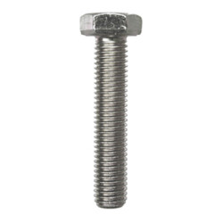 GRADE 8.8 ZINC PLATED HEXAGON HEAD SCREW M12-1.75 X 60 mm DIN 933