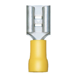 REINFORCED FEMALE PRE-INSULATED FLAT TERMINAL 9,4 X 1,2 mm (2,6 → 6 mm²)