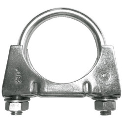 REINFORCED U-BOLT EXHAUST CLAMP Ø 65 mm
