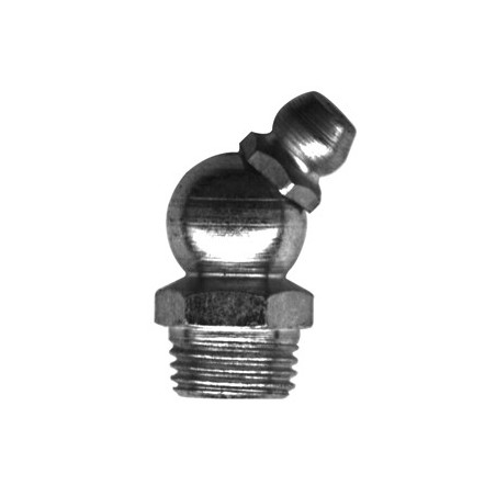 CURVED GREASE NIPPLE 45° M10-.100