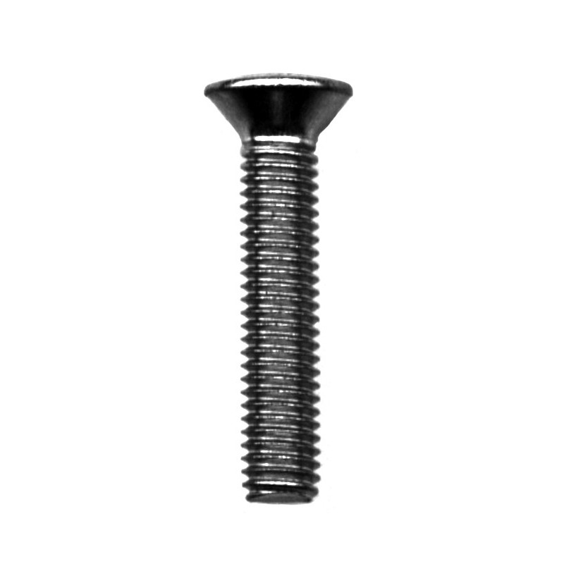 STAINLESS STEEL COUNTERSUNK HEAD MACHINE SCREW M5-0.80 X 25 mm DIN 965
