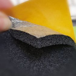 MOUSSE ADHÉSIVE ANTIVIBRATIONS 297 X 210 X 8 mm EXTRA SOUPLE