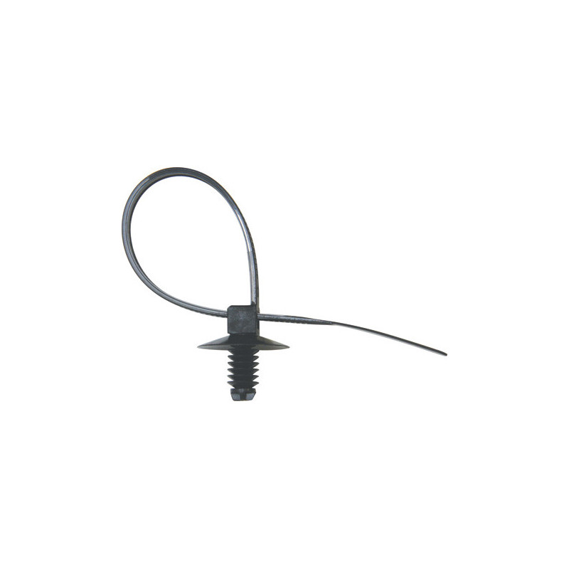 ARROWHEAD PLASTIC CABLE TIE 150 X 5 mm Ø 6,3 → 6,5