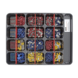 ASSORTMENT TRAY OF CRIMP-TERMINALS AND BUTT SPLICES