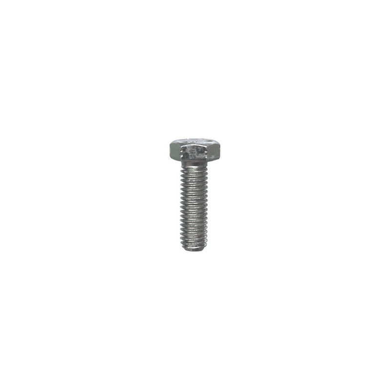 GRADE 8.8 ZINC PLATED HEXAGON HEAD SCREW M5-0.80 X 16 mm DIN 933