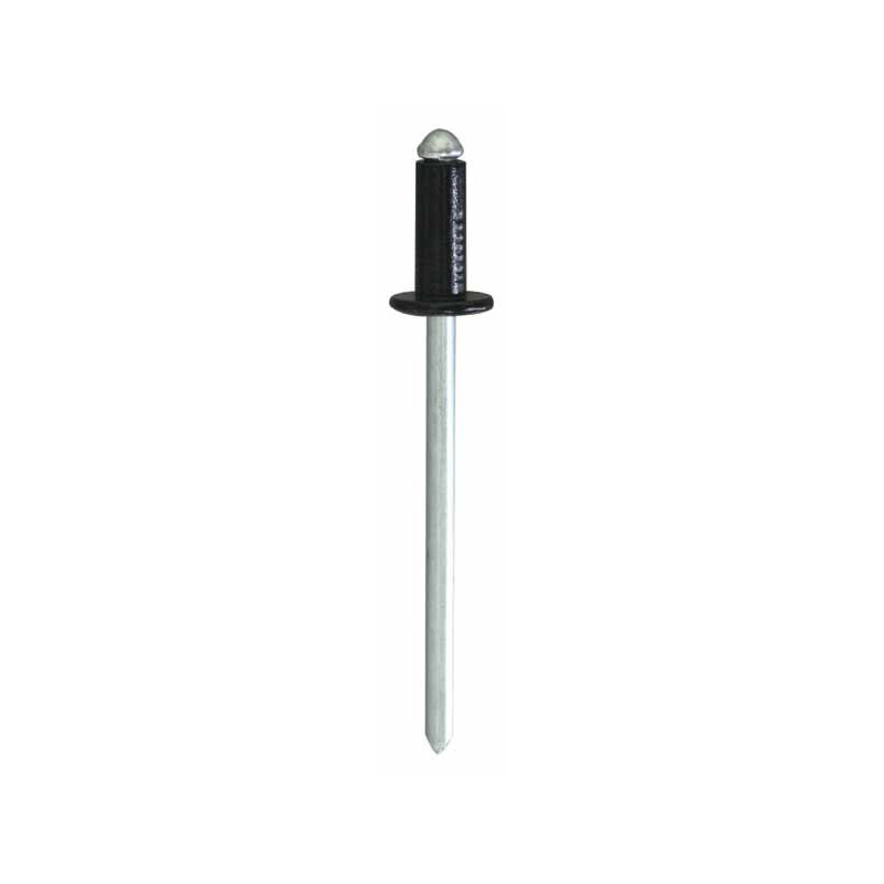 BLACK STANDARD ALUMINIUM RIVET Ø 4 X 10 mm