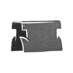 CLIPBEVESTIGING VOOR PLAATSTALEN RAND 4 → 5 mm