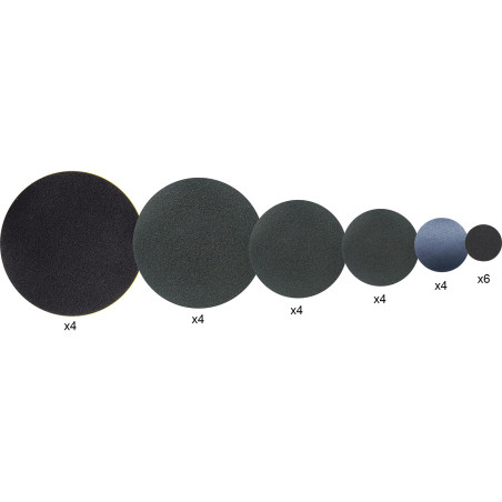 ASSORTMENT OF ADHESIVE DOTS FOR PLUGGING