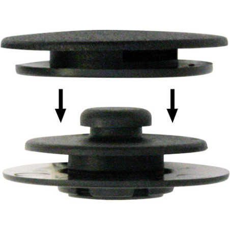 JEU DE FIXATIONS POUR TAPIS DE SOL