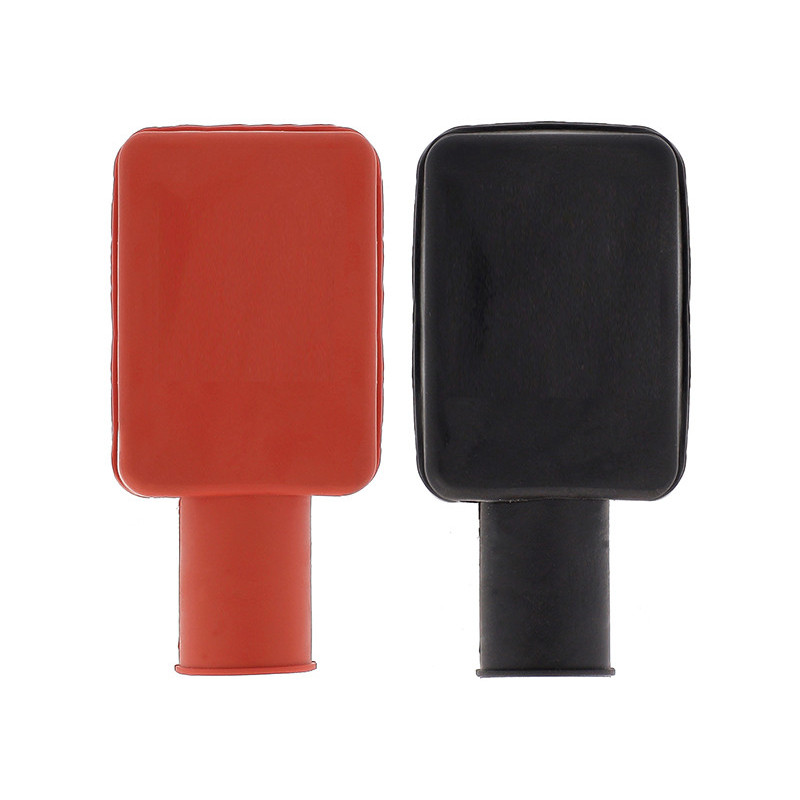 SET OF PROTECTIVE COVERS FOR BATTERY TERMINALS