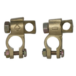 JEU DE COSSES DE BATTERIE 50 mm² (DOUBLE SERRAGE)