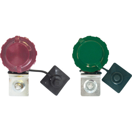 KOFFER MET ACCUKLEMMEN M8 LOW TYPE ARELCO