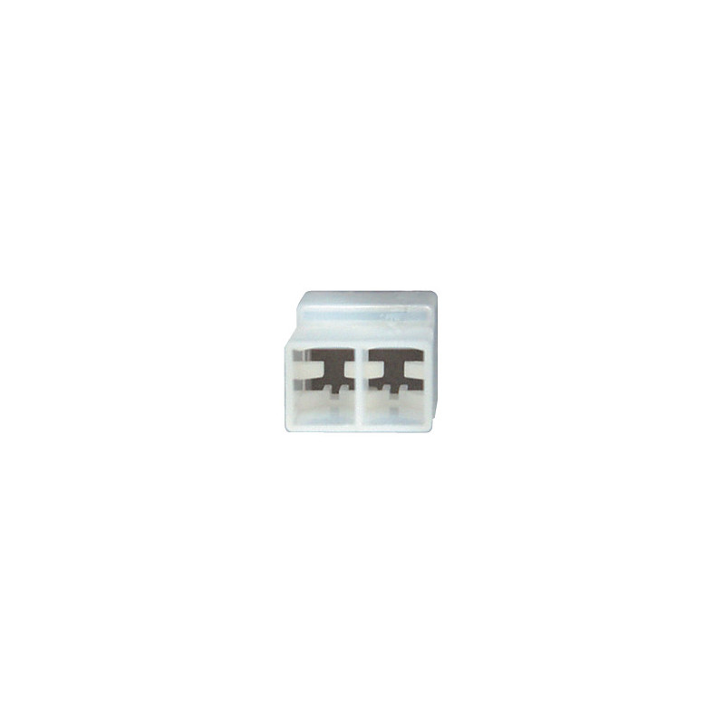 2 POSITIONS FEMALE CONNECTOR 6,35 SERIES