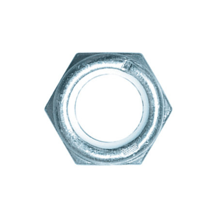 ÉCROU HEXAGONAL AUTO-FREINÉ À BAGUE NYLON CL10 M14-1.50 DIN 982