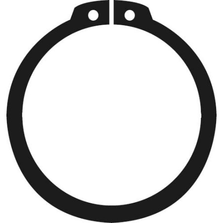 BORGRING  Ø 17 X 1 mm DIN 471 BUITEN