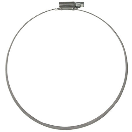 WORM DRIVE HOSE CLAMP Ø 140 → 160 mm L = 12 mm DIN 3017