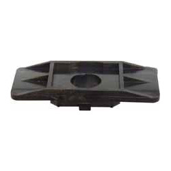 PLAQUETTE SUPPORT AILE AVANT EN POLYCARBONATE