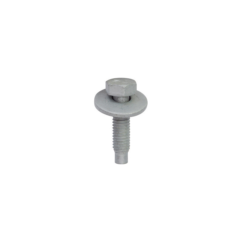 SCHROEF MET ZESKANTKOP EN SLUITRING  M5-0.70 X 20 mm MOTORSPATBESCHERMING OVER MOTOR 1,9 DTI