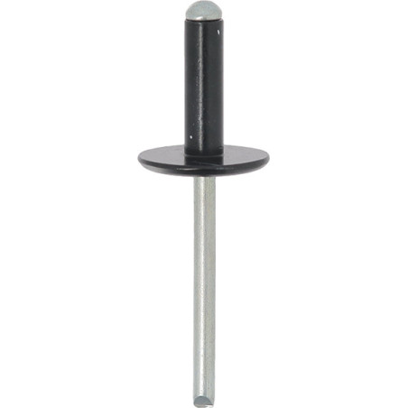 LARGE HEAD ALUMINIUM ALLOY RIVET Ø 4,8 X 16 mm DOOR AND BODYWORK