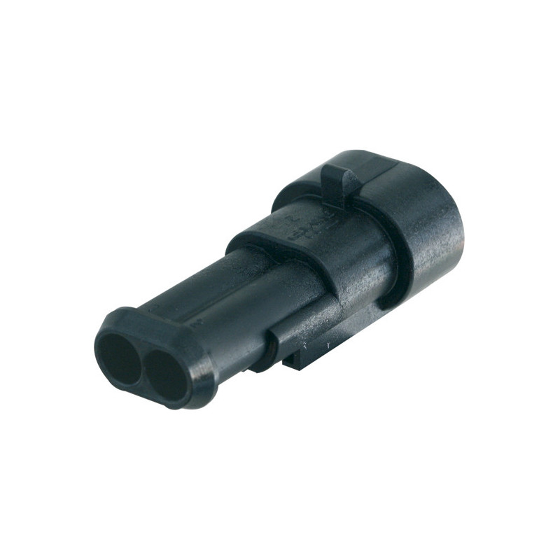 2 POSITIONS FEMALE WATERPROOF CONNECTOR 1,5 SERIES