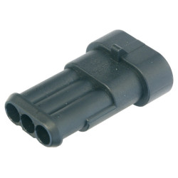 3 POSITIONS FEMALE WATERPROOF CONNECTOR 1,5 SERIES