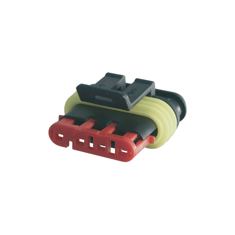 4 POSITIONS MALE WATERPROOF CONNECTOR 1,5 SERIES