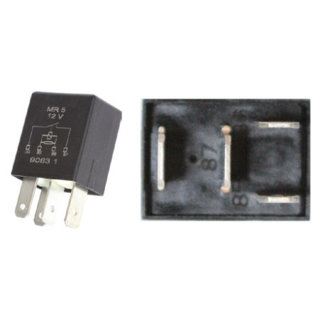 MICRO-RELAY 12V 22A WITH RESISTOR