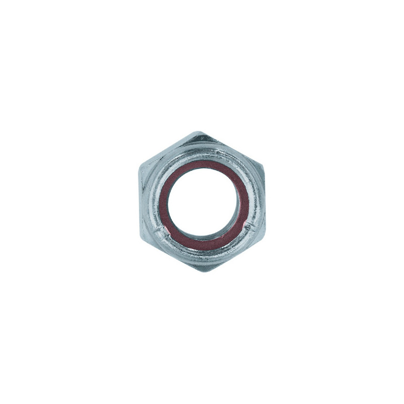 ZELFTAPPENDE ZESKANTMOER MET NYLON RING CL8 M12-1.75 DIN 982