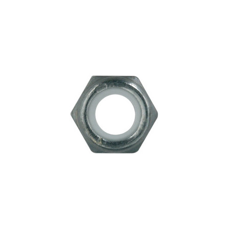ZELFTAPPENDE ZESKANTMOER MET NYLON RING CL8 M8-1.25 DIN 982