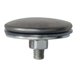 OPVULDOP MET SCHROEFDRAAD  Ø 5 → 22 mm
