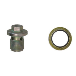 OLIEAFLAATPLUG + AFDICHTING  M18-1,50 X 22 mm