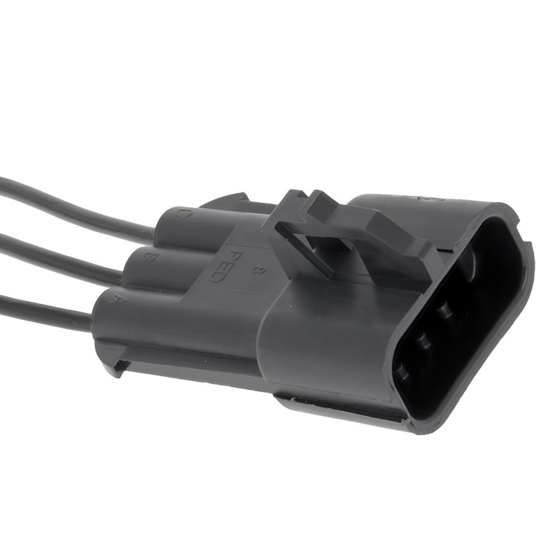 3 POSITIONS FEMALE PRE-WIRED CONNECTOR 3 X 2 mm² 2,8 SERIES