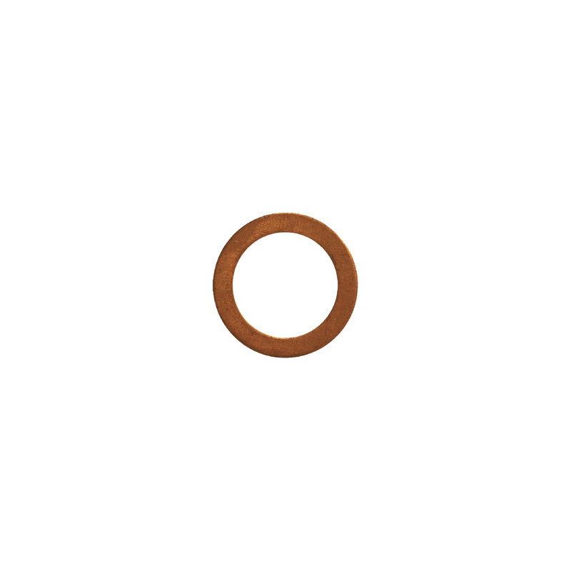 DRAIN PLUG GASKET Ø 12 X 17 X 1,5 mm FLAT COPPER