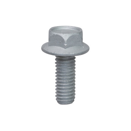GRADE 8.8 HEXAGON FLANGE SCREW M6-1.00 X 16 mm DIN 6921