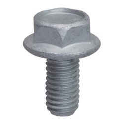 GRADE 8.8 HEXAGON FLANGE SCREW M8-1.25 X 16 mm DIN 6921