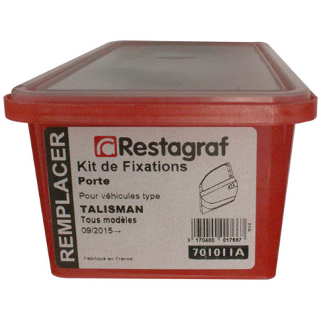 Kit met bevestigingsmateriaal voor Portier TALISMAN Alle modellen 09.2015 →