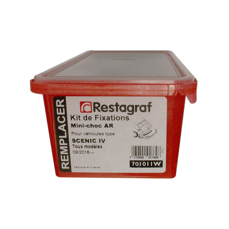 Kit met bevestigingsmateriaal voor Minischokdemper achter SCENIC IV Alle modellen 09.2016 →