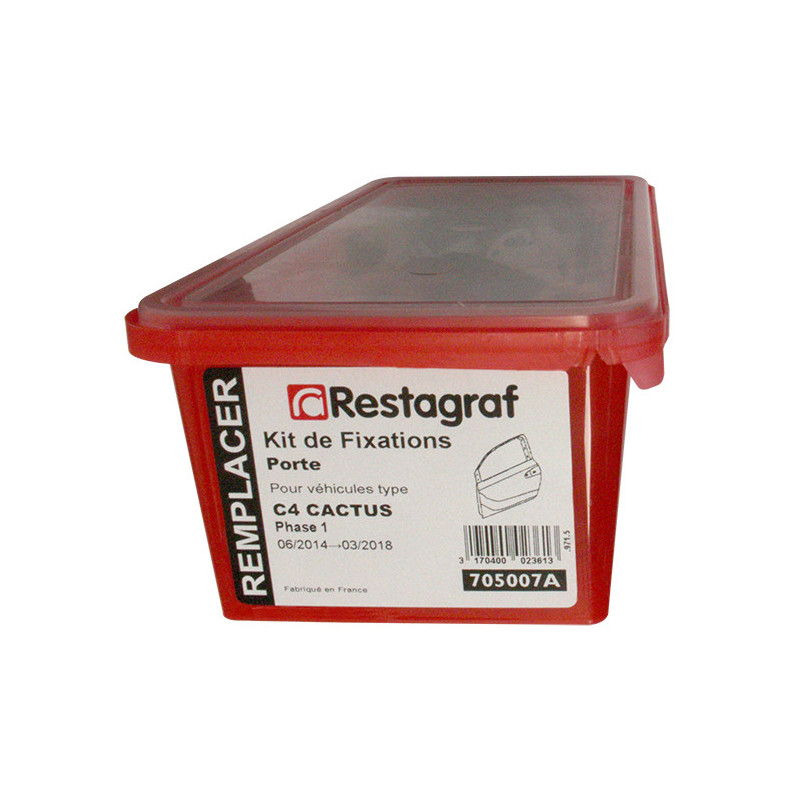 Kit met bevestigingsmateriaal voor Portier C4 CACTUS  06.2014 → 03.2018