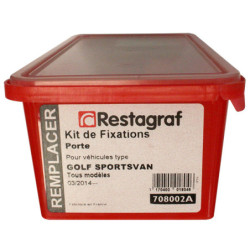 Kit de Fixations pour Porte GOLF SPORTSVAN Tous modèles 03.2014 →