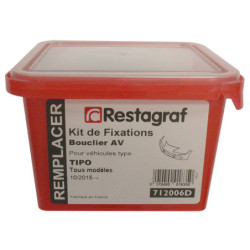 Kit met bevestigingsmateriaal voor Voorbumper TIPO Alle modellen 10.2015 →