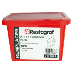 Kit met bevestigingsmateriaal voor Portier TIPO Alle modellen 10.2015 →