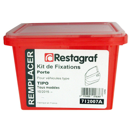Kit met bevestigingsmateriaal voor Portier TIPO Alle modellen 10.2015 →