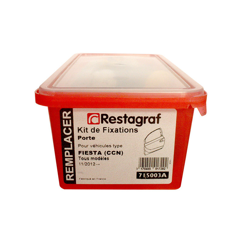 Kit met bevestigingsmateriaal voor Portier FIESTA (CCN) Alle modellen 11.2012 → 06.2017