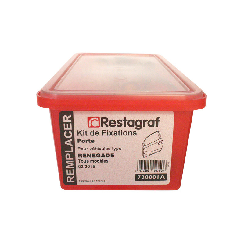 Kit met bevestigingsmateriaal voor Portier RENEGADE Alle modellen 02.2015 → 09.2018