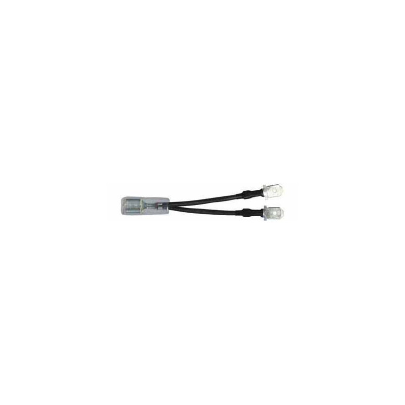 Y CONNECTOR 6,35 x 0,8 mm FEMALE 1 → MALE 2