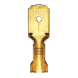 FLACHSTECKER UNISOLIERT 6,35 X 0,8 mm (1 → 2,5 MM²)