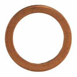 DICHTUNG FÜR ÖLABLASSSTOPFEN Ø 14 X 20 X 2 mm KUPFER FLACH