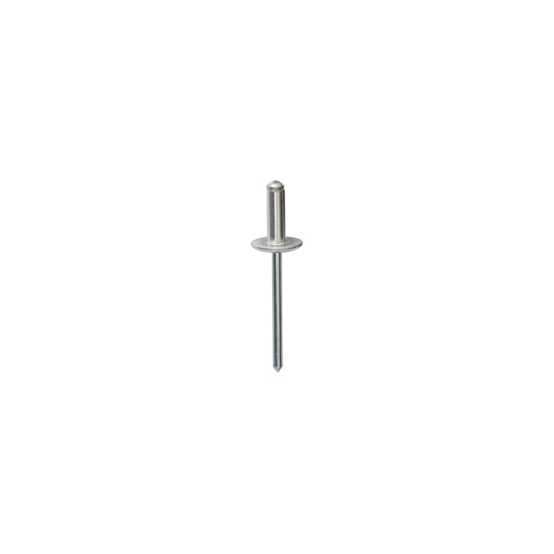 ALUMINIUM NAGEL MET BREDE KOP  Ø 4,8 X 14 mm