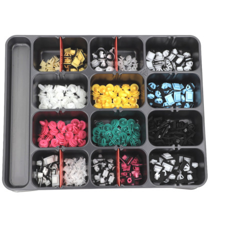 ASSORTMENT TRAY OF DOORS AND TAILGATES CLIPS HYUNDAY -KIA TYPE