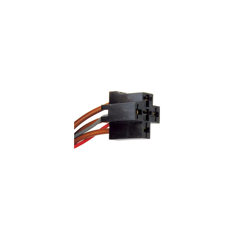 5 POSITIONS PRE-WIRED CONNECTOR 5 X 1 → 3 mm² FOR STANDARD RELAY